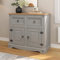 Corona Grey Sideboard 2 Door 2 Drawer Cupboard Mexican Solid Pine