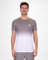 BIDI BADU Herren Crew Gradiant Tee - Grey, White, Größe:S