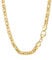 NKlaus 55cm Königskette 925 Silber Gelbgold Vergoldet elegante Halskette Breite: 4,8mm Collier 74,75g schwer 15130