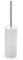 Viosuniu Anti-Odor Ceramic Toilet Brush and Holder Set, Durable Bristles Non Scratch Toilet, Long Stainless Steel Handle, Toilet Bowl Brush for Master Bathroom, V120131701U