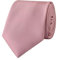 WANYING Cravate Unie pour Homme 8 cm 3,15 Largeur Normale Basique Classique pour Affaires Loisirs Mariage - Couleur Unie Rose clair