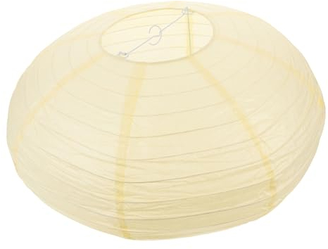 ETHZZLE Papierlaternen-lampenschirm Papierlampenschirm Für Pendelleuchten Hängelampenabdeckung Dekorativ Und Schlichtes Design