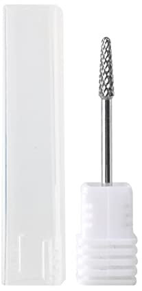 JTQYFI Cone Nail Drill Bit 3/32 Milling Cutters For Manicure Nail Art Rotate Burr Electric Drill Accessory Tool Cuticle Drill Bits For Nails Thin Tapered-ball Round