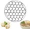 Zhixifan 37 Löcher Pelmeni Maker Form, Dumplings Ravioliformer Mold, Aluminiumlegierung, für Diy Kochen Familienfeiern Partys und Picknicks