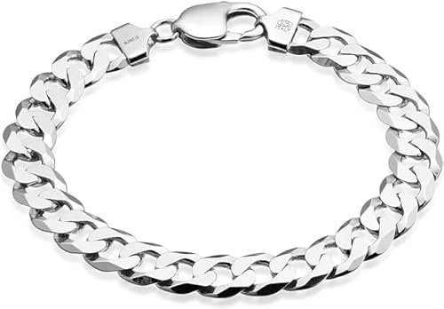 Armkette Herren Edelstahl, Herren Armband Panzerkette, Edelstahl Schicke Panzerkette, Miami Armkette, Schwer Glieder Cuban Link Armband, Personalisiertes Geschenk, Silber