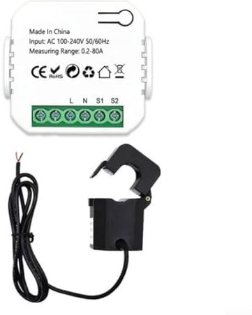 Smart Energy Meter, for Zig-bee Tuya Meter Monitor Current Transformer CT with Clamp Automate Your Home Appliances and Devices