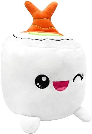 Joy Toy Plushi Ebiten Sushi kuschelweicher Plüsch 20x20x25 cm, Mehrbarbig