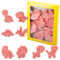 Lotsdonxia 8-Piece Dinosaur Cookie Cutter Set – 3D Dinosaur Shapes for Biscuits, Pastry, and Cake Decorations, Great for Kids’ Birthday Parties