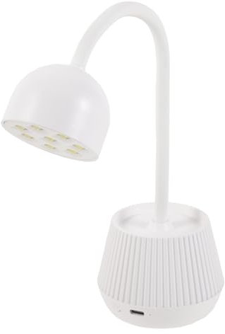 Vaguelly Led Nageltischlampe Mit Flexiblem Schwanenhals Uv Nagellampe Für Gel Gelnägel Einstellbare Lichtintensität Schnelles Trocknen Ohne Hautschäden Für Profis Und Anfänger Geeignet