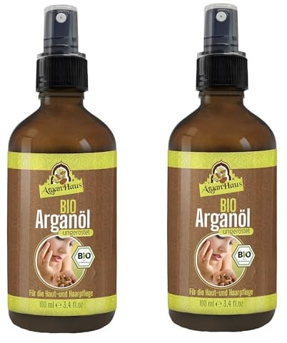 Arganhaus Arganöl – 200 ml Reines Bio Arganöl für Haut, Haare & Nägel | Natürliche Pflege, Feuchtigkeit, Anti-Aging & Stärkung | Für Gesicht, Körper, Haare & Nagelpflege | 100% Naturprodukt