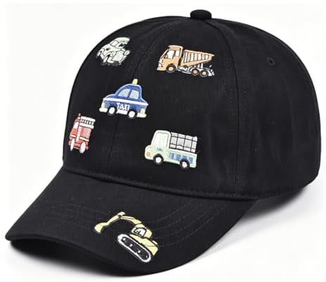 Cars Baseball Cap,Kinder Baseballmützen,Cartoon Bedruckte Hüte Anime Verstellbar Hip-Hop Hüte, Sonnenhut für Jungen Mädchen, Sommer Laufen Hut Geburtstag(A)