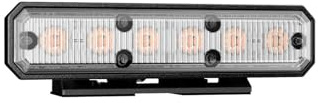 HELLA 2XD 018 160-101 LED-Blitz-Kennleuchte - BST 2.0-12/24V - gelb (Amber)