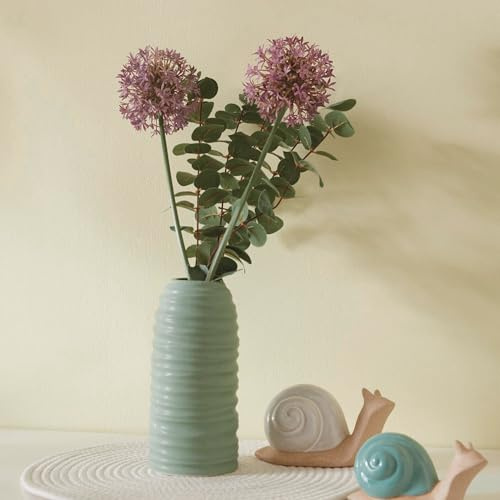 FRANK FLECHTWAREN Blume Allium, Kunststoff, Metall Maße: Höhe 69 cm