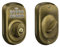 Schlage BE365 PLY 609 Plymouth Keypad Riegel, Messing antik