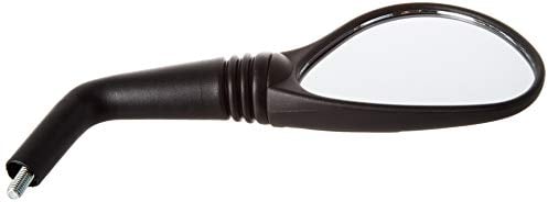 Vicma Espejo para Yamaha Aerox Derecho (Tapeta Negra), Plata