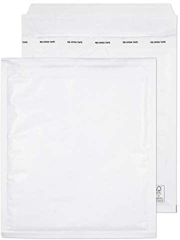 Blake Purely Packaging 265 x 220 mm Envolite Peel & Seal Padded Bubble Envelopes (E/2) White - Pack of 100
