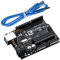 ELEGOO UNO R3 Tarjeta Placa con Cable USB y Microcontrolador Compatible con Arduino IDE Proyectos Cumple con RoHS