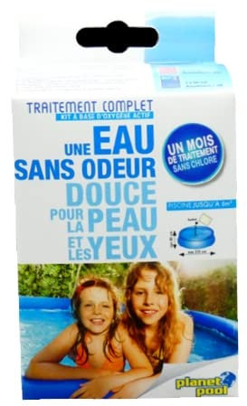 EDENEA - Traitement Complet Piscine Enfant Oxygène Actif (Bassin 3 à 6 m3) - Sachets Pré Dosés - Dissolution Immédiate - pour Piscine avec ou sans Filtration