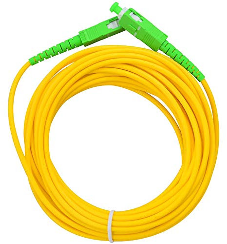 LAZY SPORTS Cavo in fibra ottica, da SC/APC a SC/APC, monomodale simplex 9/125, operatori (M-2M)