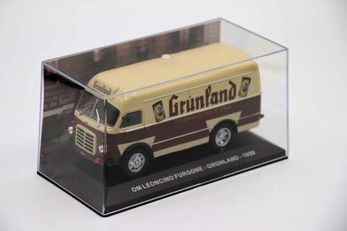 Veicoli Pubblicitari Epoca 1:43 Die Cast - Om Leoncino Furgone - Grunland - 1959