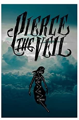 Pierce The Veil Vintage Persönlichkeit Graffiti Poster Dekorative Malerei Leinwand Wandkunst Büro Schlafzimmer Arbeitszimmer Wohnzimmer Erholung Club Poster Geschenke
