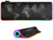 DORRISO Alfombrilla de Ratón RGB Extra Grande XL 800x300x4mm RGB Gaming Alfombrilla Raton Impermeable con Base de Goma Antideslizante para Gamers Ordenador PC y Laptop Mapa