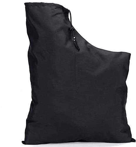 Oniissy Sac Aspirateur de Souffleur Feuilles 60x44cm Noir Remplacement du Sac Ramasse Feuilles 600D Oxford Étanche Sac de Rangement à Fermeture Éclair pour Souffleur de Feuilles Jardin Pelouse Cour