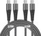 USB C to USB C charger Cable 100W[2M+1M], USB C to USB C cable Nylon Type C charger Cable Fast Charging cable Type C to C CHARGER CABLE for iPhone 16 15 Pro Max,Samsung Galaxy S24 Ultra S24+ S24 S23