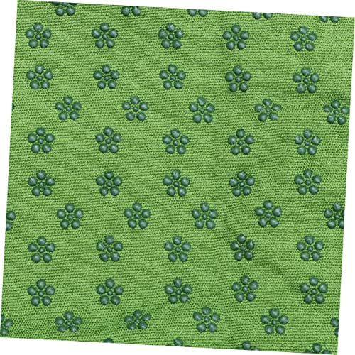 Kisangel Yogamatte rutschfeste Pilatesdecke Nicht Yogamatte Fitnessmatte Decke Für Yoga Dichtes Pflaumenblüten-Punkte-Design Leicht Und Tragbar Für Sport Und Fitness