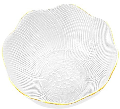 SHOWERORO Glasrührschüssel Für Küche Salatschüssel Aus Servierschüssel Für Obst Pasta Und Snacks Vorbereitungsschüssel Aus Für Nudeln Salat Reis Und Mehl