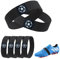 NICEIN 6 Stück Schnürsenkel Fixierband - Schnürsenkel Fixierband Fussball - Verhindern Dass die Fußballschuhe Sich Lösen - Triathlon Schnürsenkelhalter Geeignet für Sportschuhe Freizeitschuhe (L-26cm)