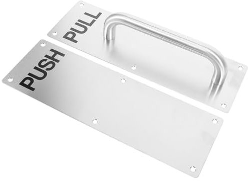 Veemoon 1satz Schiebetürgriff Aus Edelstahl Robuster Push-pull Türgriff Vielseitig Einsetzbar Für Möbel Und Türen Ergonomisches Design Für Mühelosen Gebrauch Für Innen Und