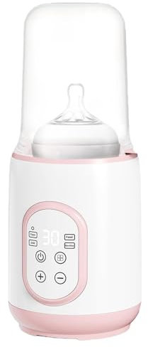 Travel Baby Bottle Warmer Steriliser | Baby Bottle Steriliser Quick Baby Food and Milk Warmer, Smart Temperature Control and Automatic Shut-Off, Food Warmer Defrost for Breastmilk & Formula