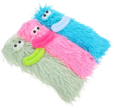 PERSELOSO 3stücke Teiliges Interaktive Haustier-plüschspielzeuge Langlebige Und Widerstandsfähige Kauspielzeuge Für Hunde Buntes Spielzeug Für Unterhaltsame Spielzeiten Bekämpfung Von