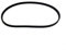 CNANRNANC Replacement Belts for Hoover Smartwash FH52000 FH52001, FH52002 FH52002G Automatic Carpet Cleaner Vacuum Parts Rubber Strong Flexible(1PCS)