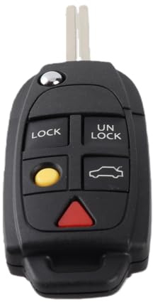 Autoschlüssel, Schlüsselgehäuse Abdeckung Schale, Auto Taste Remote Flip Key Hülle für S60 S80 V70 XC70 XC90 Auto Taste Fernbedienung Flip Key Shell Fall