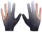 Antcher 2 Stück Billardhandschuhe Snooker Handschuhe Linke und Rechte Hand, 3 Finger Billard Pool Snooker Queue Handschuhe, Billard Zubehör für Männer Frauen
