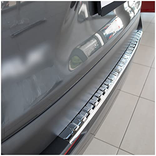 tuning-art L371 Edelstahl Ladekantenschutz passend für Toyota RAV4 5 XA5 2019-, Farbe:Chrom
