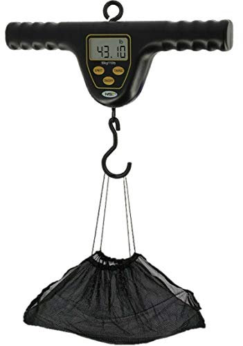 XPR Carp Coarse Fishing Digital T Bar Weigh Scales & Soft Mesh Sling 110lb/50kg