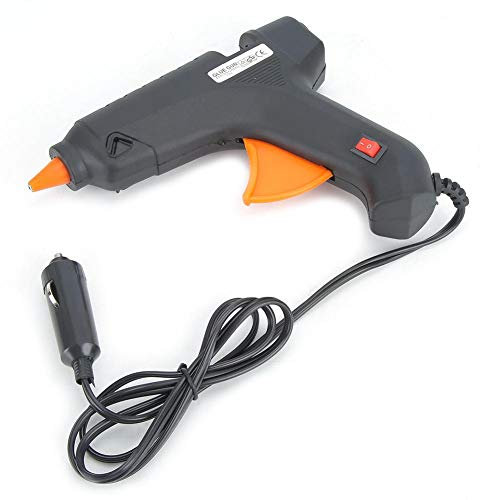 Pistola per Colla a Caldo, 12V 40W Pistola per Colla a Caldo Elettrica Professionale, Artigianato Artistico Fai-da-Te Strumento Riparazione Progetti Artigianali Fai-da-Te Riparazione Rapida Incollagg