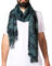 PANASIAM tiedye Scarf petrol-grau, 190x116cm