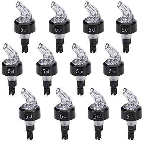 Westmark Auto-Pour 995022E2 Lot de 12 verseurs doseurs en plastique transparent 5 cl