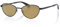 Superdry SDS 5002 Women's Sunglasses 204 Gloss Black/Brown With Gold Flash Mirror