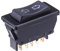 Kliplinc Interruttore alzacristalli elettrico universale, 5 poli, 20 A, 12 V DC, per auto camion veicoli, 500256086