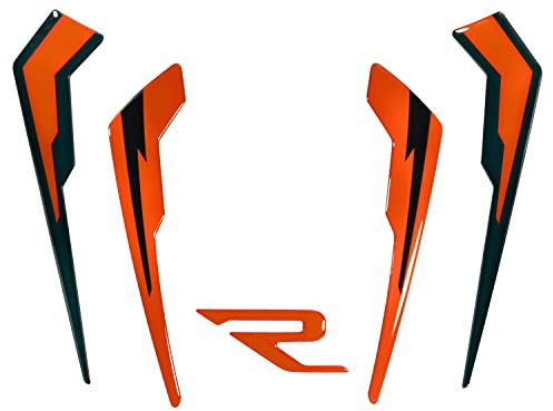 Tankpad Dekor Aufkleber kompatibel für KTM 1290 Super Duke R Orange Blau X550149