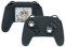 GeekShare Entzückendes Bären-Controller-Skin-Set mit 2 Daumengriffkappen und 1 Aufkleber, rutschfeste Silikon-Schutzhülle für Nintendo Switch Pro Controller – Schwarz