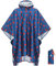 ANYOO Leichter Wasserdichter Regenponcho Herren und Damen Regenjacken Ripstop Atmungsaktiver Mehrzweck Regenmantel mit Kapuze für Outdoor Wandern Camping Angeln, Seestern, Einheitsgröße