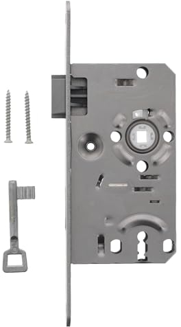 ToniTec BKS Einsteckschloss Zimmertuer Tuerschloss Buntbartschloss Links Falle und Riegel inkl Befestigung KL ES 2