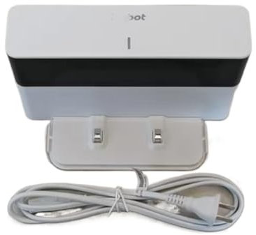 Supporto di Ricarica Originale for Aspirapolvere, Compatibile con Roomba. Robot for Pulizia Intelligente M6, Caricabatterie Sostitutivo, Docking Station di Ricarica