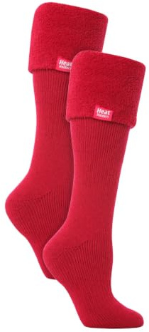 HEAT HOLDERS 2er Pack Damen Kniestrümpfe Winter Warm Wellington Stiefelsocken Outdoor